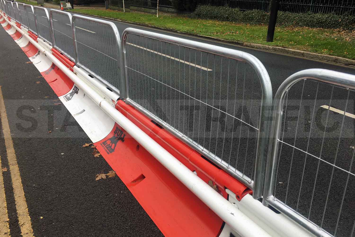 Reinforcement bar in use on highway
