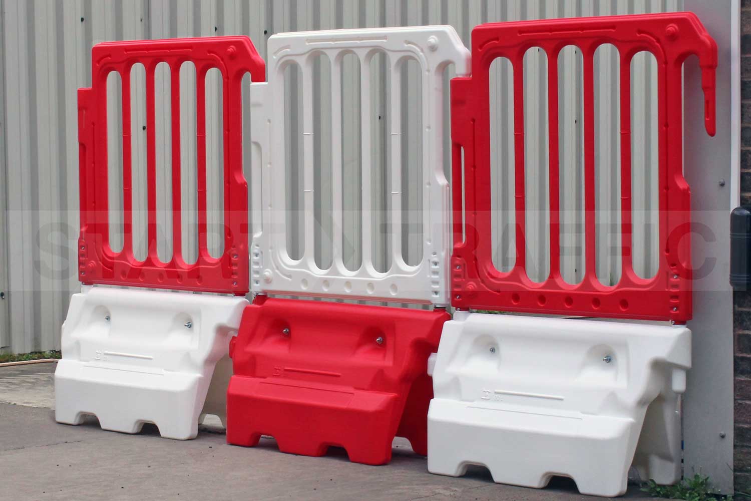 DoubleTop Barrier toppers on HOG600 Barriers