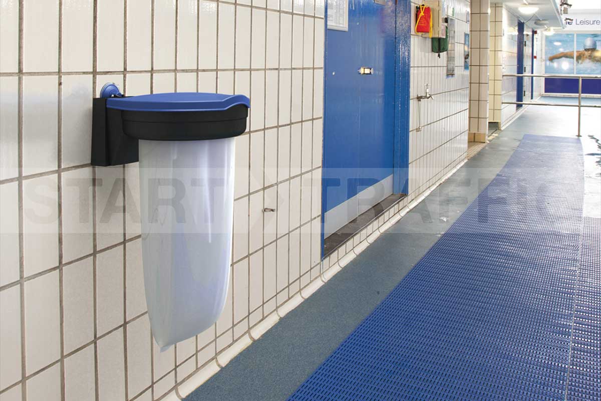 Skipper Recycle Bin Being Used as Sports Centre