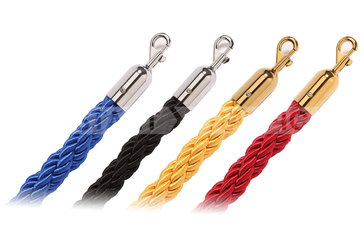 Selection of rope colours available