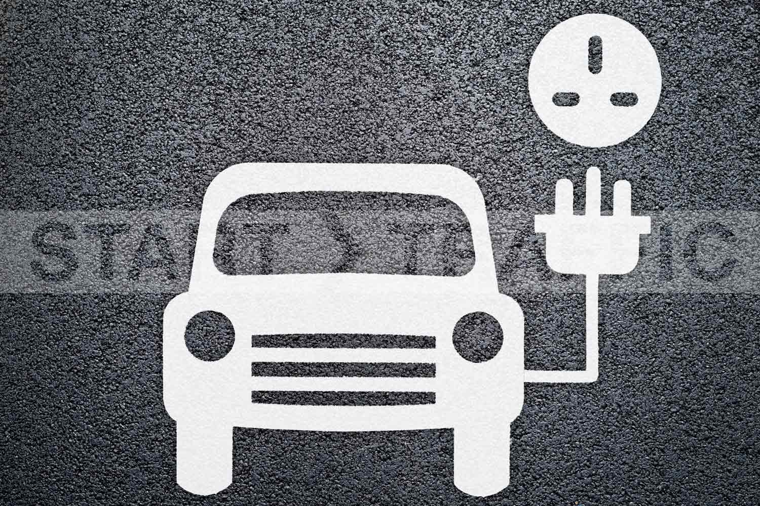 Official Car Charging Symbol