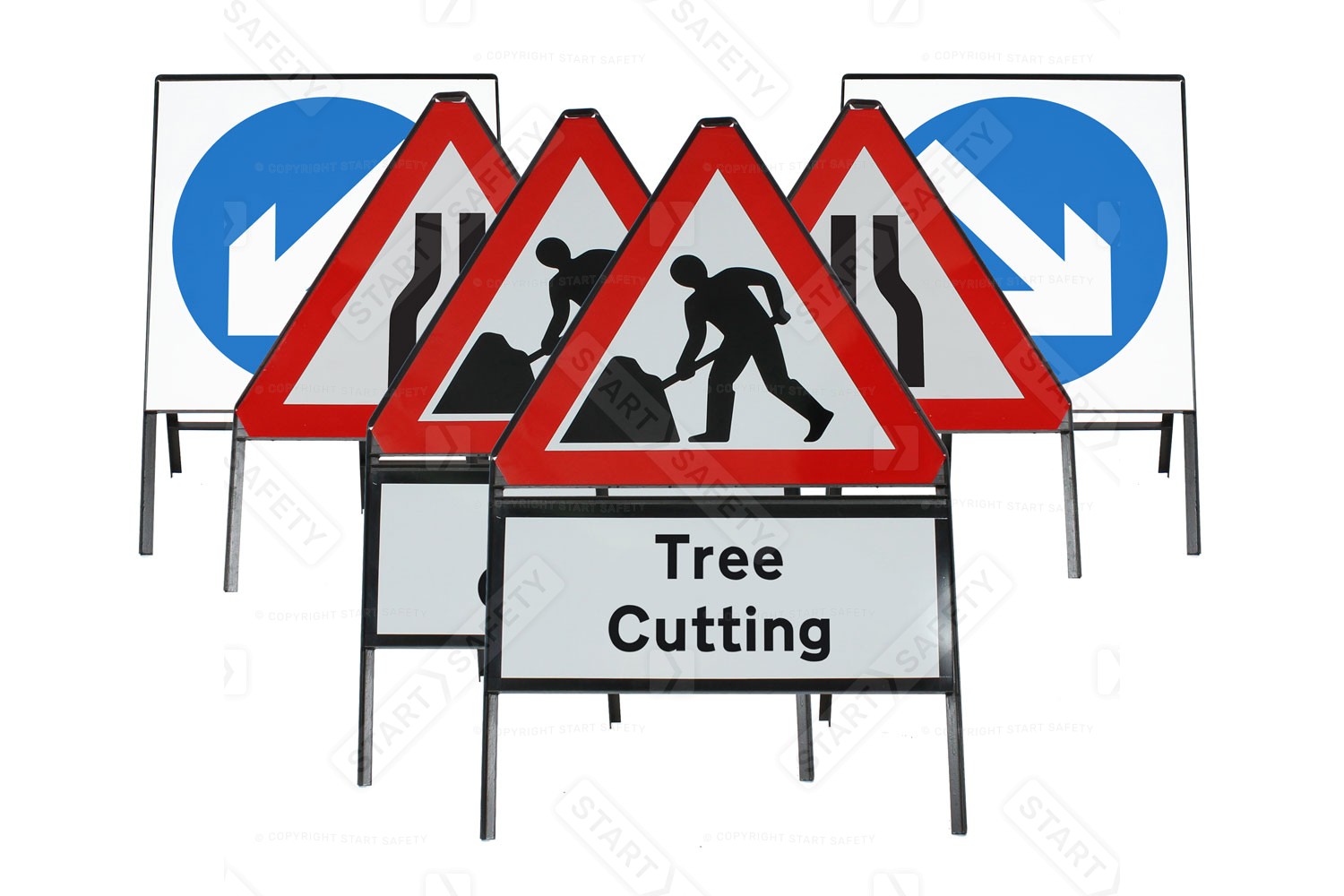 Tree Cutting Metal Sign Package