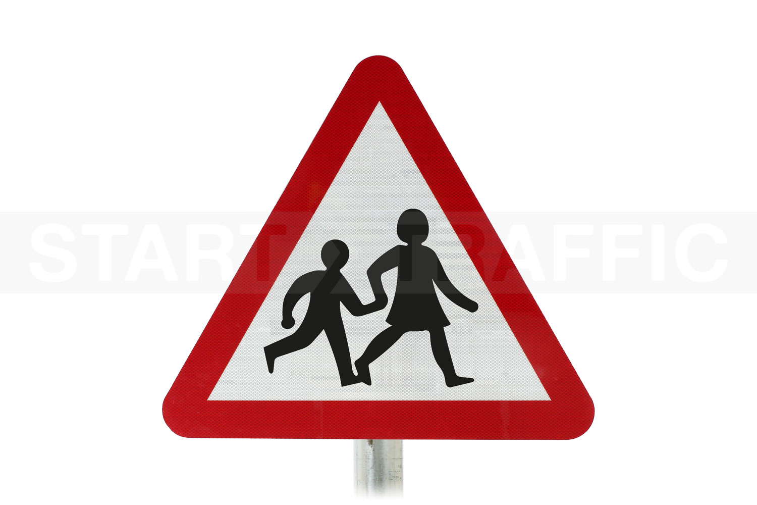 Children Going to School Or Playground Sign