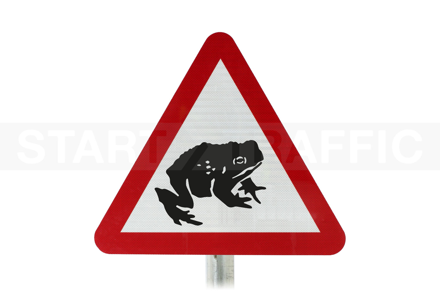 migratory toad crossing Post Mount sign