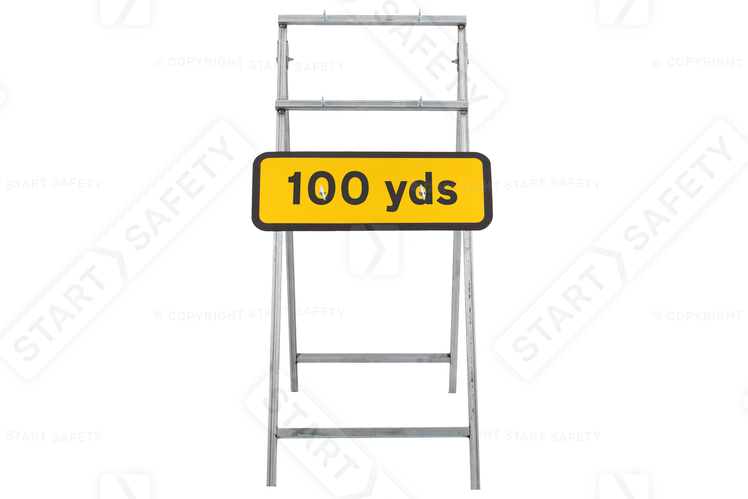 100 Yards Supplementary Sign